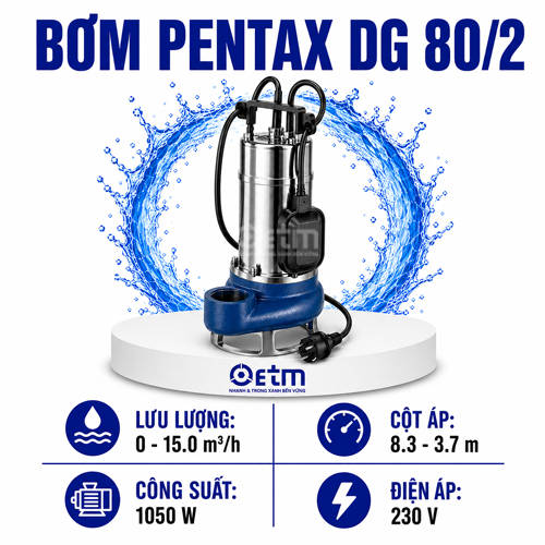 Bơm Pentax DG 80/2